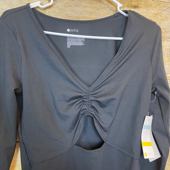 Zella cutout bodysuit leotard EEUC Nordstrom L large - Picture 4 of 6